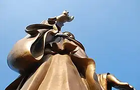 Grand Bouddha vu du bas