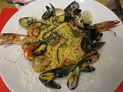 Linguine aux fruits de mer