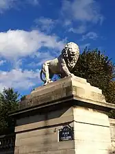 Lion par Giuseppe Franchi.