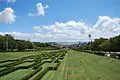 Vue du Parc Eduardo VII et de Lisbonne depuis l'Alameda Cardeal Cerejeira