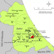 dans la comarque de la Safor.