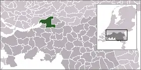 Localisation de Werkendam