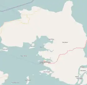 Localisation de Tanjung Pinang