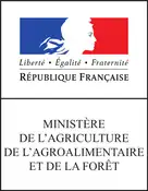Logo du ministère de l'Agriculture, de l'Agroalimentaire et de la Forêt de 2012 à 2017