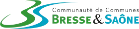 Blason de Communauté de communes Bresse et Saône