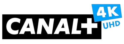 Logo de Canal+ 4K UHD, non utilisé à l'antenne.
