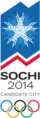 Logo de la candidature de Sotchi pour les JO de 2014.