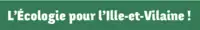 Logotype officiel L'Écologie pour l’Ille-et-Vilaine ! (gauche écologiste) pour les élections départementales de 2021 en Ille-et-Vilaine.