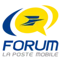 Logo du Forum La Poste Mobile utilisé de 2017 au 11 février 2019.