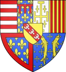 Armoiries de René II à partir de 1500.