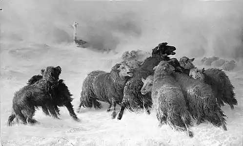 Perdus, de la série « souvenirs d'Auvergne » (n. d., Metropolitan Museum of Art, New York, États-Unis).