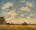 Le Champ de blé, Louis Braquaval (vers 1900)
