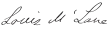 Signature de Louis McLane