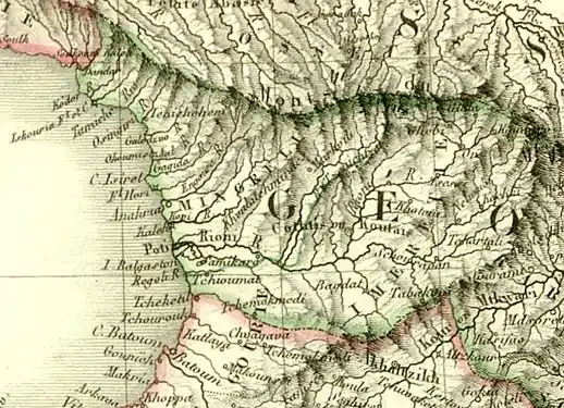 Carte générale de la Turquie d'Asie