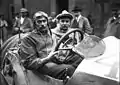 Louis Wagner au Grand Prix de France en 1914.