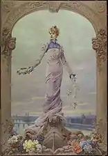 Allégorie de la Ville de Paris (1901).