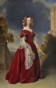 Louise d'Orléans, reine des Belges (1841), château de Versailles.