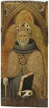 Portrait peint de San Bernardo degli Uberti.