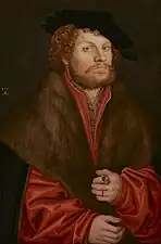 Lucas Cranach l'Ancien, Portrait de Moritz Buchner (1518-1520)