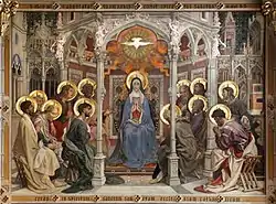 Pentecôte, Histoire de Marie, 1892-1908,  Ludovico Seitz, Loreto