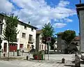 La place de l'église.