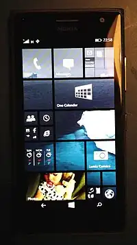 Image illustrative de l’article Nokia Lumia 735