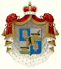 Blason de Mikhaïl Nikititch Lvov(Василий Петрович Львов)