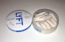 Lyft nicotine pouches.
