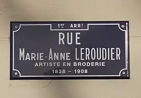 Voir la plaque.