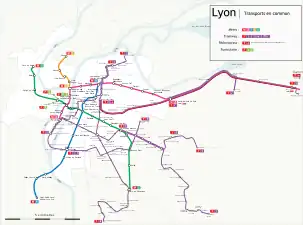 Image illustrative de l’article Métro de Lyon