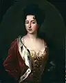Portrait de Catherine Opalińska, alors qu'elle était reine de Pologne.