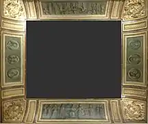 Médaillons de la salle Percier et Fontaine, 1831, Musée du Louvre