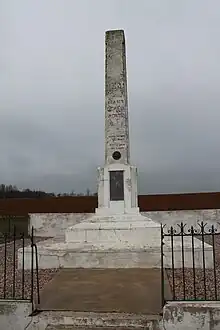 Mémorial de la 163e division d'infanterie.