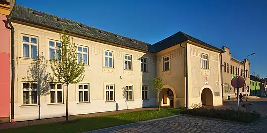 Němčice nad Hanou : hôtel de ville.