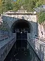 Le tunnel-canal de Weilbourg (de), unique en Allemagne