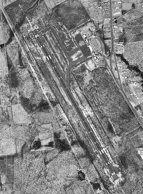 Vue aérienne en 2002.