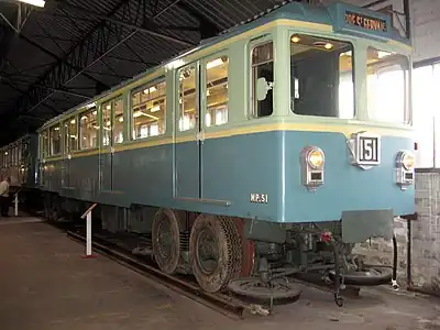 MP 51, le premier métro sur pneumatiques.