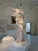 Copie de la Victoire de Samothrace.
