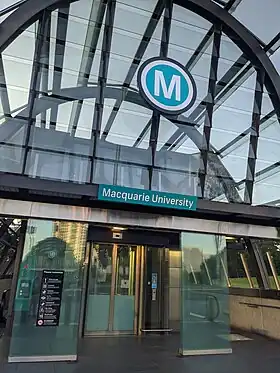 Image illustrative de l’article Macquarie University (métro de Sydney)
