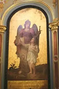 Atelier de A.D.Magaud, Saint Michel archange.