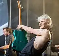 Magnus Børmark (et Mats Paulsen en arrière-plan) (2018)