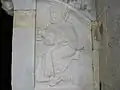 Relief de saint Pierre (côté droit du portail)
