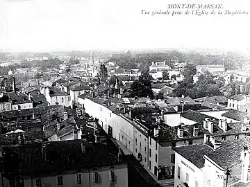 Vue en hauteur sur la prison