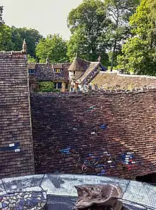 Maison de Jean Linard, depuis la tour Rocard