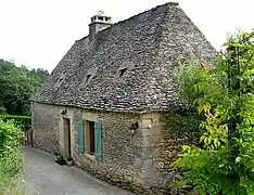 Maison en pierre au lieu-dit Boyer.
