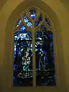 Le roi Clovis Ier, baptisé par saint Remi.