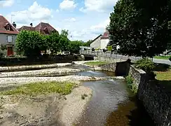 En amont de la RD 43.