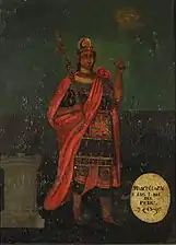 Tableau anonyme du XIXe siècle conservé au Musée National des Beaux-Arts d'Argentine.