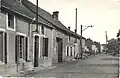 vue ancienne de la rue de Bourgogne