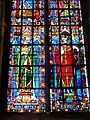 Verrière no&nbsp;2, sud du chœur - saint Éloi et saint Hugues.